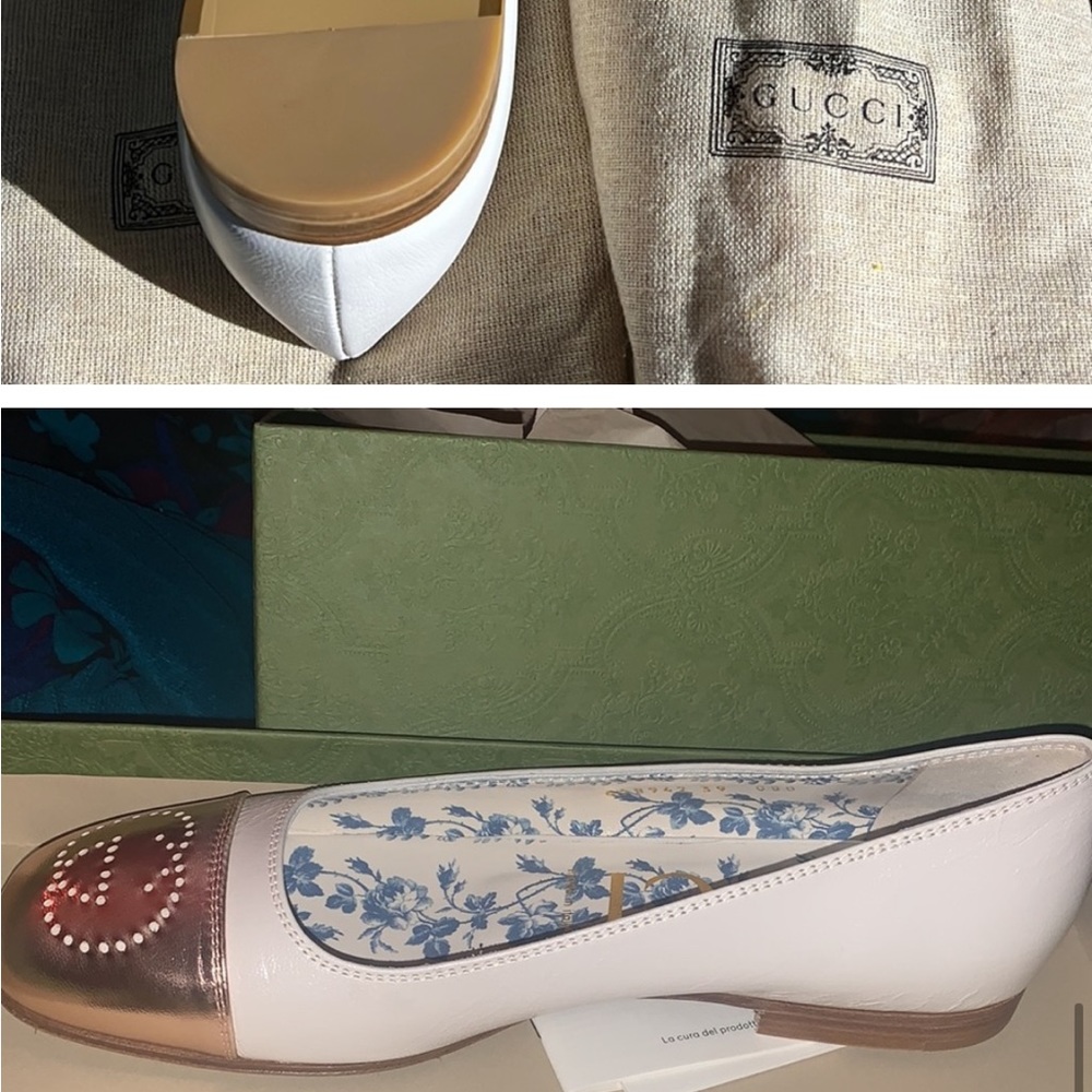 Gucci Hills ballet flats. NWB, comes with dust bags. Smoke free pet free home